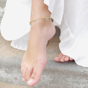 Bijoux Ratnadevi | Collection Bracelets de cheville | Solea